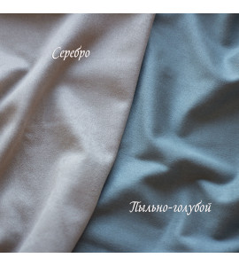 "Пыльно-голубой" замша двухсторонняя — SweetScrap